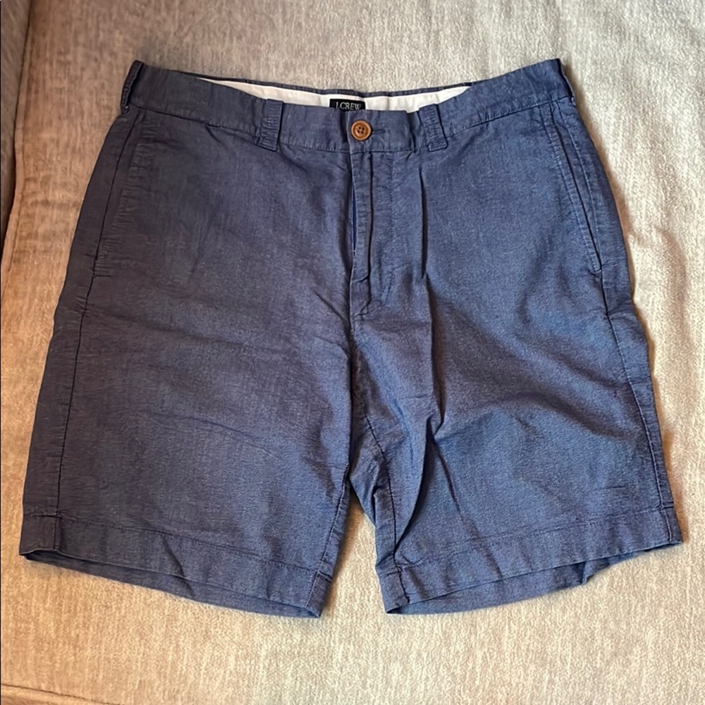 J Crew Gramercy blue men’s shorts